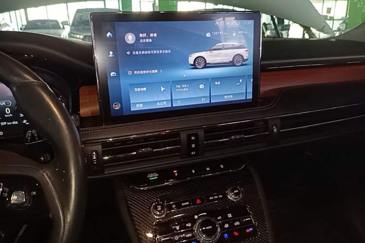 Used Lincoln Corsair 2020 2.0T Four-Wheel Drive Luxury Edition Audio And AC Panel