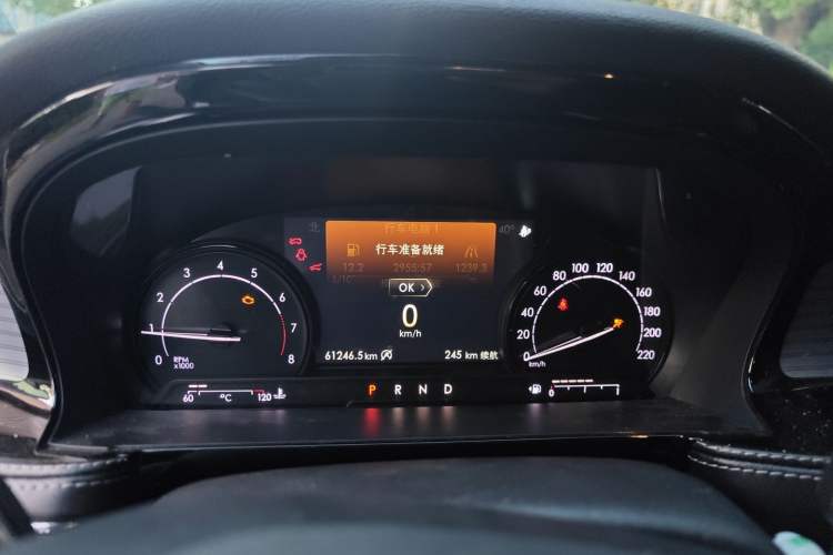 Used Lincoln Corsair 2020 2.0T Two-Wheel Drive Luxury Edition Instrument Cluster