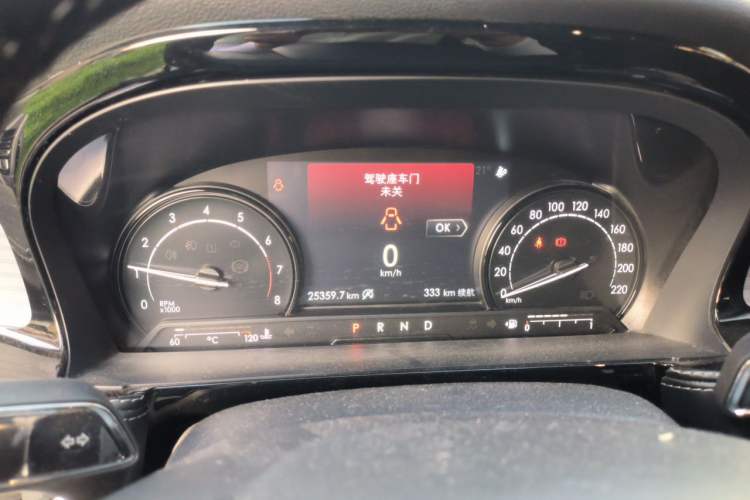 Used Lincoln Corsair 2020 2.0T Two-Wheel Drive Luxury Edition Instrument Cluster