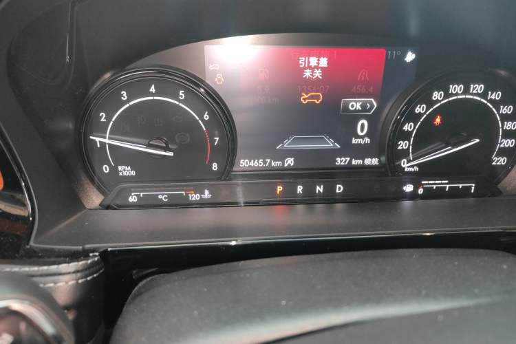 Used Lincoln Corsair 2020 2.0T Two-Wheel Drive Luxury Edition Odometer Close Up