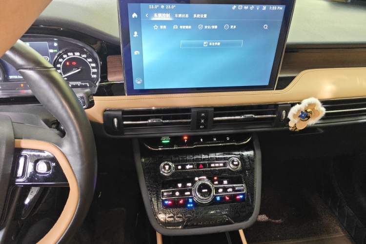 Used Lincoln Corsair 2021 2.0T Two-Wheel-Drive Luxury Edition Audio And AC Panel