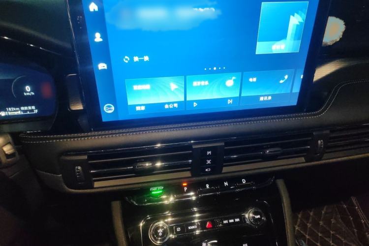 Used Lincoln Corsair 2021 2.0T Two-Wheel Drive Deluxe Edition Audio And AC Panel