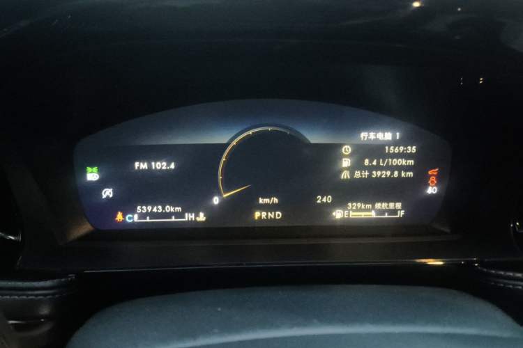 Used Lincoln Corsair 2021 2.0T Four-Wheel Drive Prestige Edition Instrument Cluster