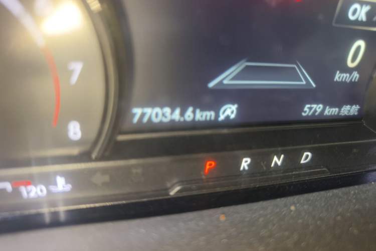 Used Lincoln Corsair 2021 2.0T Two-Wheel-Drive Luxury Edition Odometer Close Up