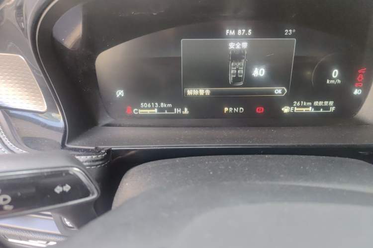 Used Lincoln Corsair 2021 2.0T Two-Wheel-Drive Luxury Edition Odometer Close Up