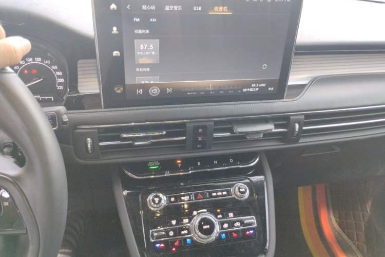 Used Lincoln Corsair 2021 2.0T Two-Wheel Drive Deluxe Edition Audio And AC Panel