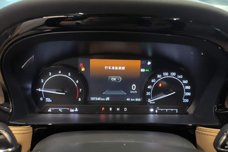 Used Lincoln Corsair 2021 2.0T Four-Wheel Drive Luxury Edition Instrument Cluster