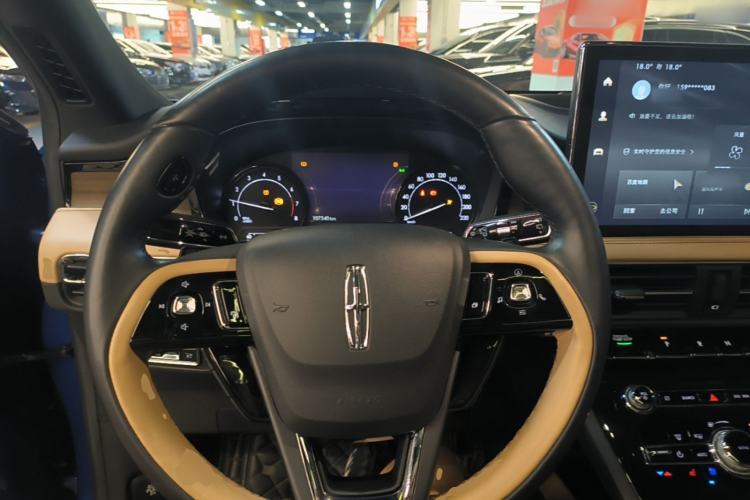Used Lincoln Corsair 2021 2.0T Four-Wheel Drive Luxury Edition Steering Wheel