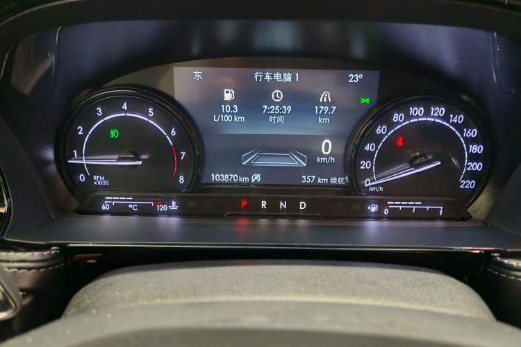 Used Lincoln Corsair 2021 2.0T Two-Wheel-Drive Luxury Edition Odometer Close Up