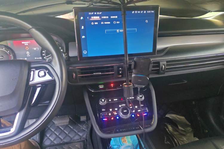Used Lincoln Corsair 2021 2.0T Two-Wheel Drive Deluxe Edition Audio And AC Panel