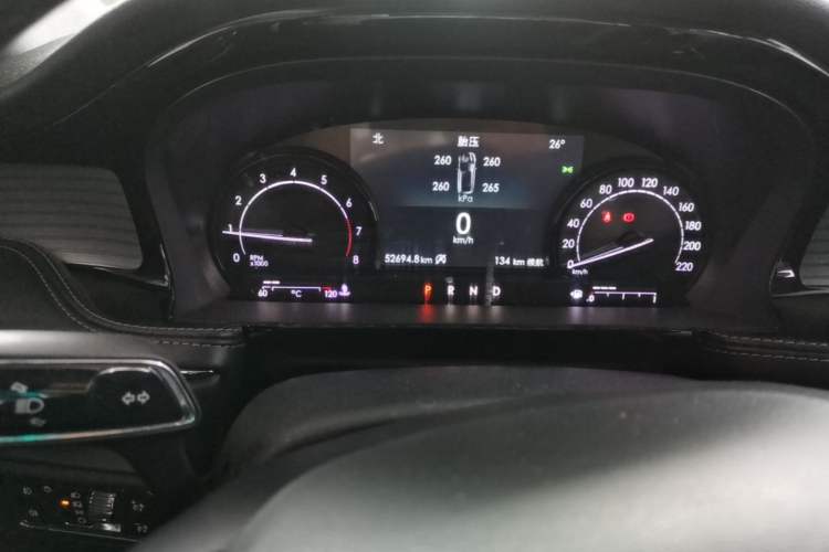 Used Lincoln Corsair 2021 2.0T Two-Wheel Drive Deluxe Edition Odometer Close Up
