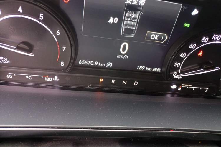 Used Lincoln Corsair 2021 2.0T Two-Wheel Drive Deluxe Edition Odometer Close Up