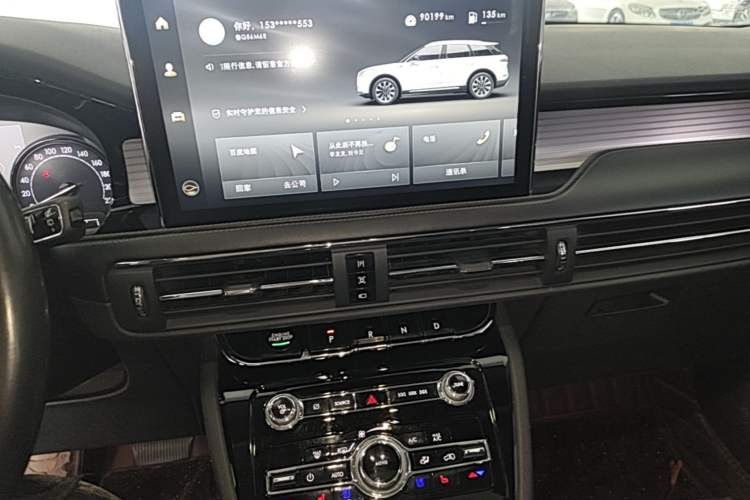 Used Lincoln Corsair 2021 2.0T Two-Wheel Drive Deluxe Edition Audio And AC Panel