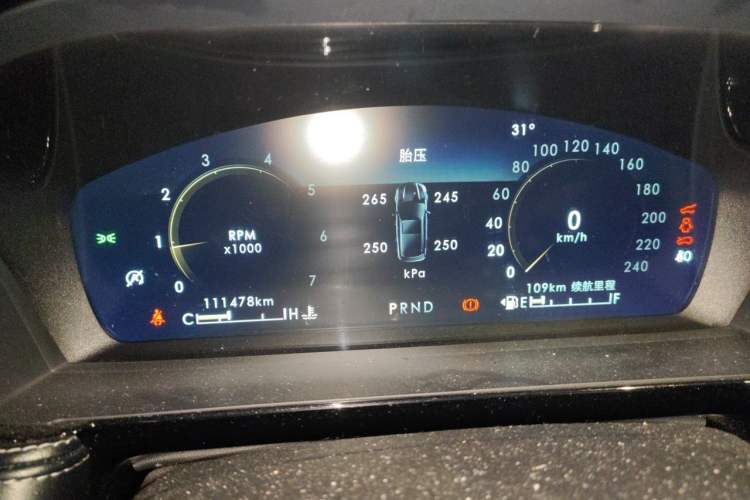 Used Lincoln Corsair 2021 2.0T Two-Wheel Drive Zunyue Edition Instrument Cluster