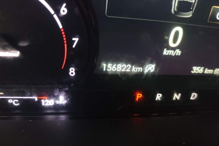 Used Lincoln Corsair 2021 2.0T Two-Wheel Drive Deluxe Edition Odometer Close Up