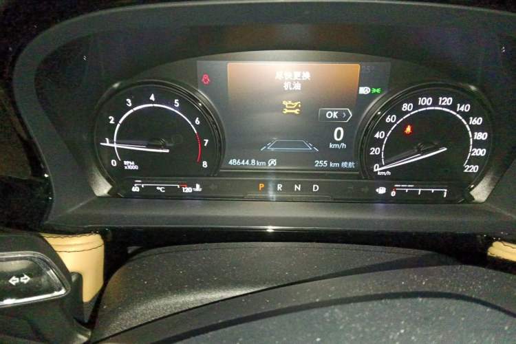 Used Lincoln Corsair 2021 2.0T Two-Wheel-Drive Luxury Edition Odometer Close Up