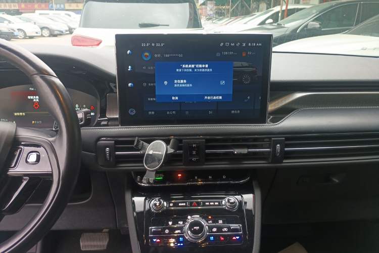 Used Lincoln Corsair 2022 2.0T Two-Wheel Drive Luxury Edition Audio And AC Panel