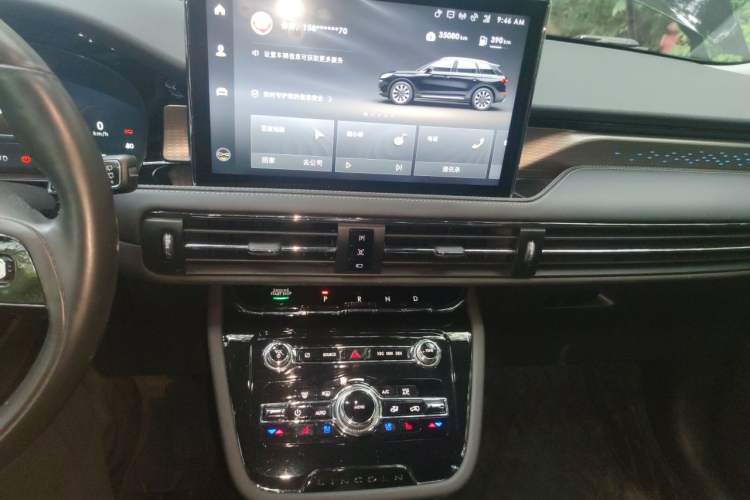 Used Lincoln Corsair 2022 Revised Version 2.0T Two-Wheel Drive Premium Edition Audio And AC Panel
