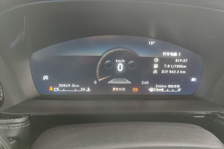 Used Lincoln Corsair 2022 2.0T Two-Wheel Drive Luxury Edition Instrument Cluster