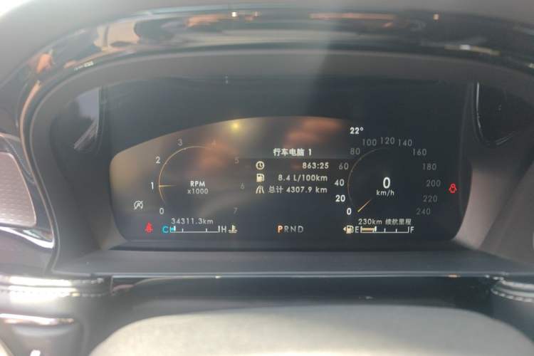 Used Lincoln Corsair 2022 2.0T Two-Wheel Drive Deluxe Edition Instrument Cluster