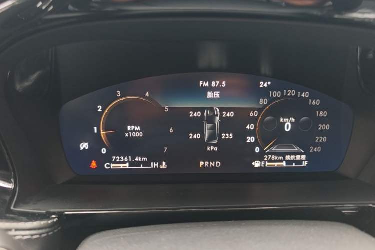 Used Lincoln Corsair 2022 2.0T Two-Wheel Drive Deluxe Edition Instrument Cluster