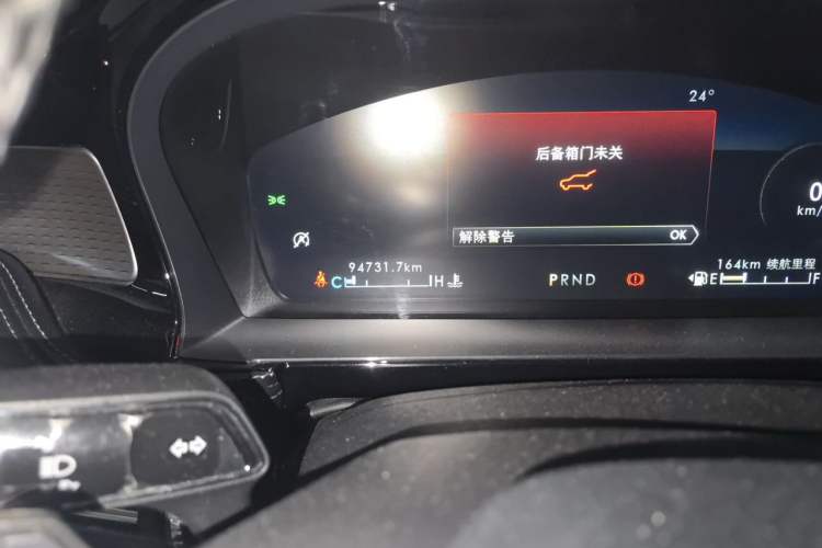 Used Lincoln Corsair 2022 2.0T Two-Wheel Drive Deluxe Edition Odometer Close Up