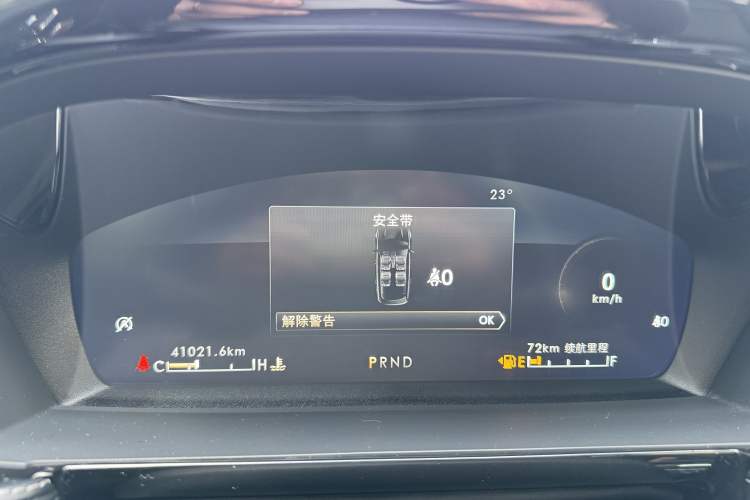 Used Lincoln Corsair 2022 2.0T Two-Wheel Drive Deluxe Edition Odometer Close Up