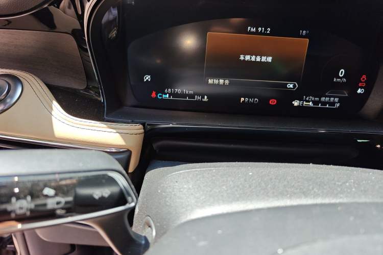 Used Lincoln Corsair 2022 Revised Version 2.0T Two-Wheel Drive Luxury Edition Odometer Close Up