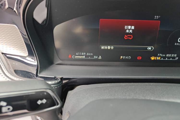 Used Lincoln Corsair 2022 2.0T Two-Wheel Drive Deluxe Edition Odometer Close Up