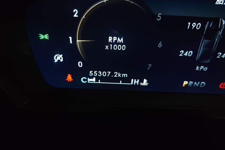 Used Lincoln Corsair 2022 2.0T Two-Wheel Drive Deluxe Edition Odometer Close Up