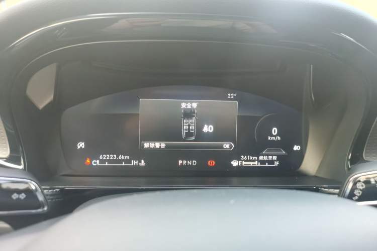Used Lincoln Corsair 2022 2.0T Two-Wheel Drive Luxury Edition Instrument Cluster