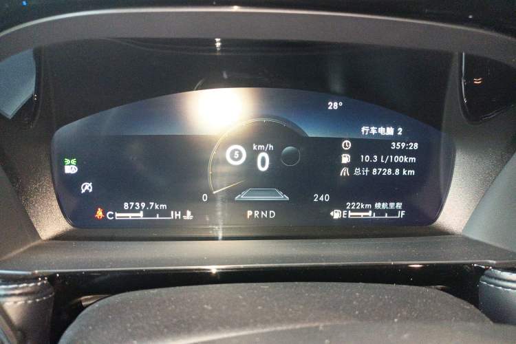 Used Lincoln Corsair 2022 2.0T Two-Wheel Drive Luxury Edition Instrument Cluster
