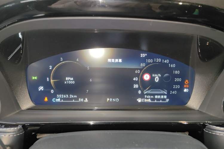 Used Lincoln Corsair 2022 2.0T Two-Wheel Drive Luxury Edition Instrument Cluster