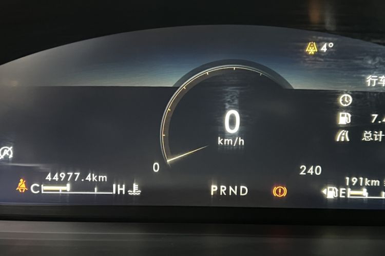 Used Lincoln Corsair 2022 2.0T Two-Wheel Drive Deluxe Edition Odometer Close Up