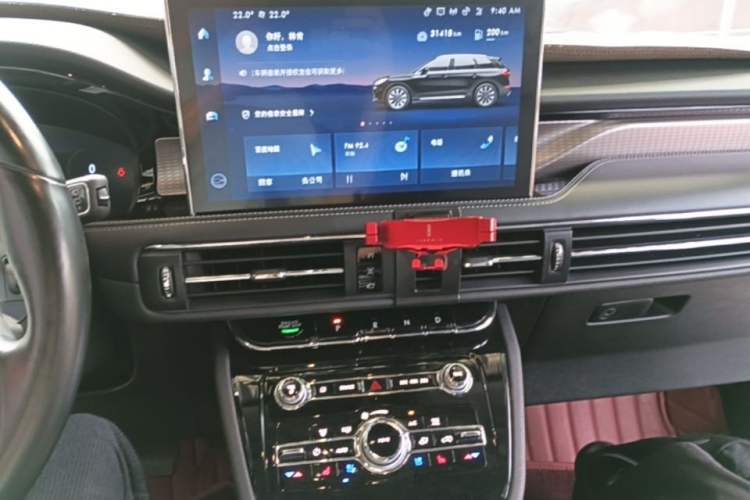 Used Lincoln Corsair 2022 2.0T Two-Wheel Drive Deluxe Edition Audio And AC Panel