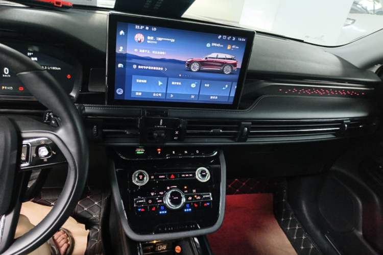 Used Lincoln Corsair 2022 2.0T Two-Wheel Drive Deluxe Edition Audio And AC Panel