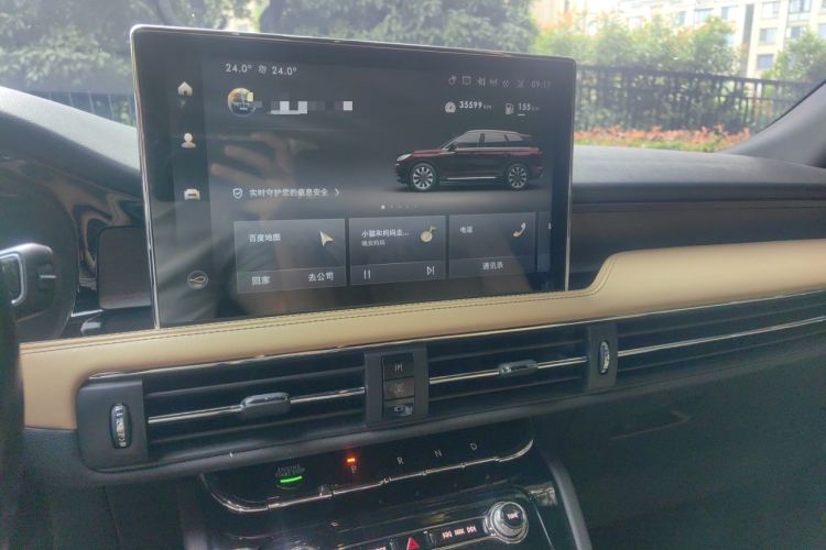 Used Lincoln Corsair 2022 2.0T Two-Wheel Drive Luxury Edition Audio And AC Panel