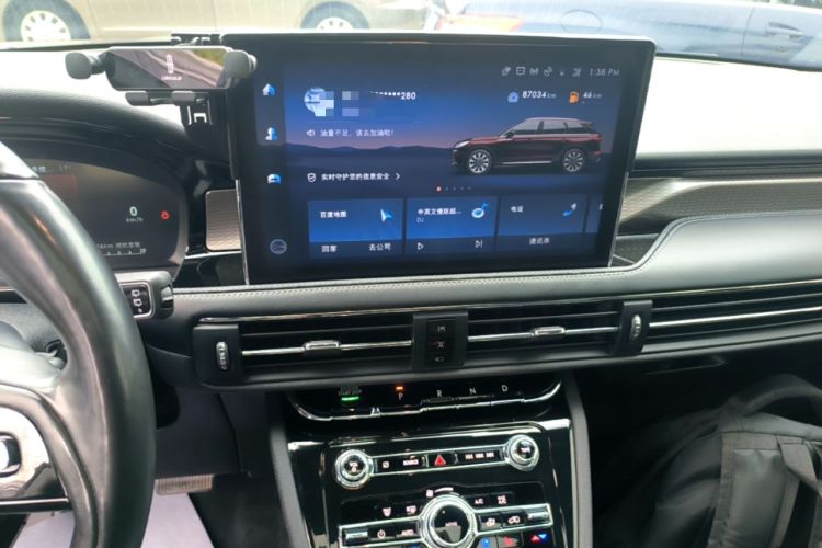 Used Lincoln Corsair 2022 2.0T Two-Wheel Drive Deluxe Edition Audio And AC Panel