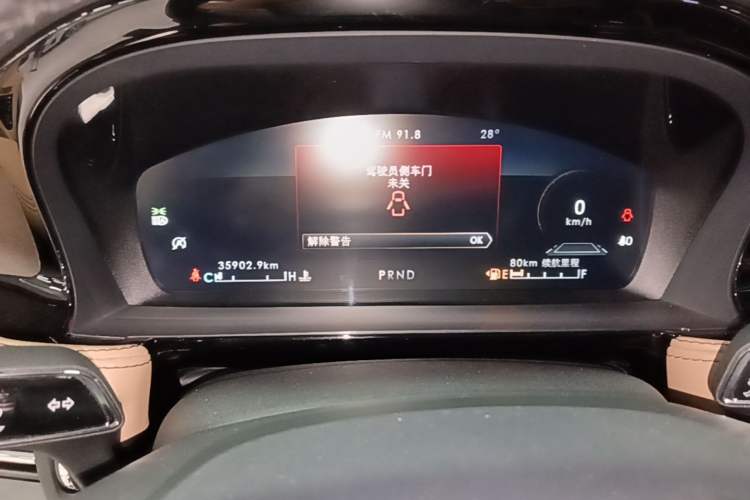 Used Lincoln Corsair 2022 2.0T Two-Wheel Drive Luxury Edition Instrument Cluster