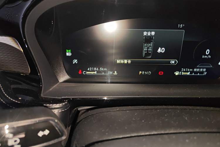 Used Lincoln Corsair 2022 2.0T Two-Wheel Drive Luxury Edition Odometer Close Up