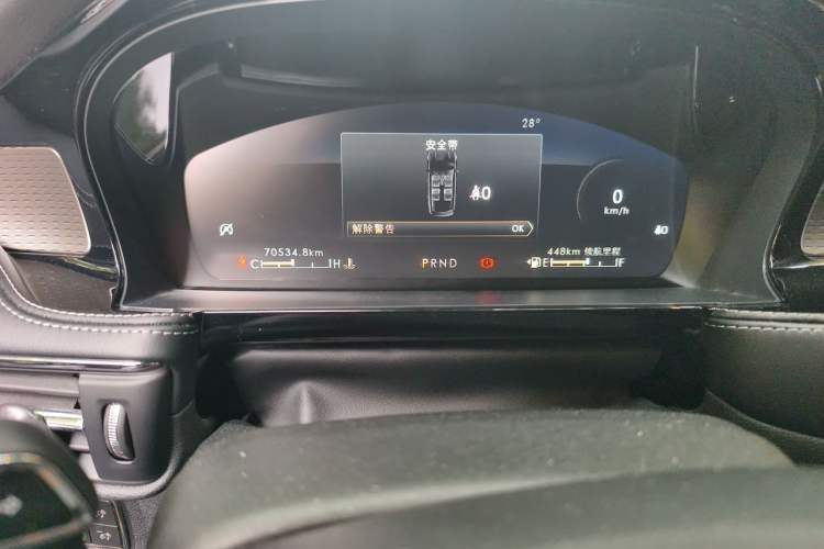 Used Lincoln Corsair 2022 2.0T Two-Wheel Drive Deluxe Edition Odometer Close Up