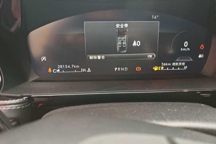 Used Lincoln Corsair 2022 2.0T Two-Wheel Drive Luxury Edition Odometer Close Up