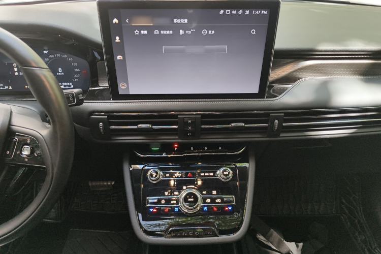 Used Lincoln Corsair 2022 2.0T Two-Wheel Drive Deluxe Edition Audio And AC Panel