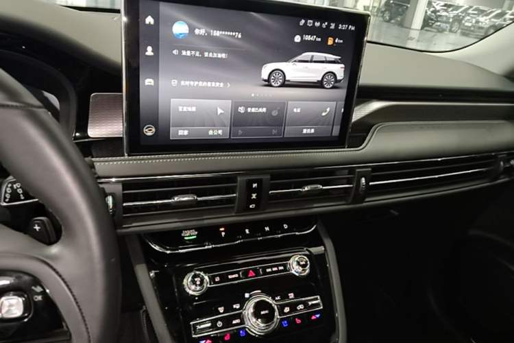 Used Lincoln Corsair 2022 2.0T Two-Wheel Drive Deluxe Edition Audio And AC Panel