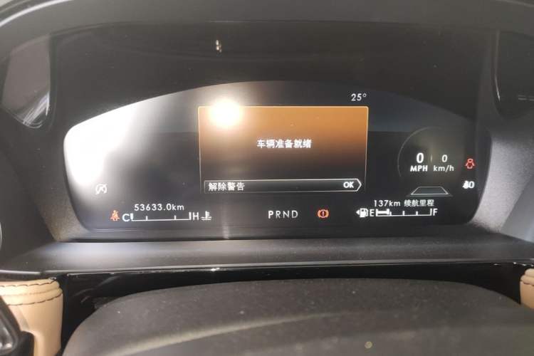 Used Lincoln Corsair 2022 2.0T Two-Wheel Drive Luxury Edition Instrument Cluster