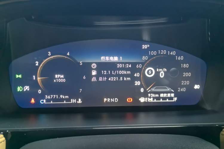 Used Lincoln Corsair 2022 2.0T Two-Wheel Drive Luxury Edition Instrument Cluster