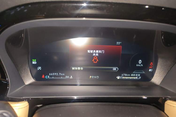 Used Lincoln Corsair 2022 2.0T Two-Wheel Drive Luxury Edition Instrument Cluster
