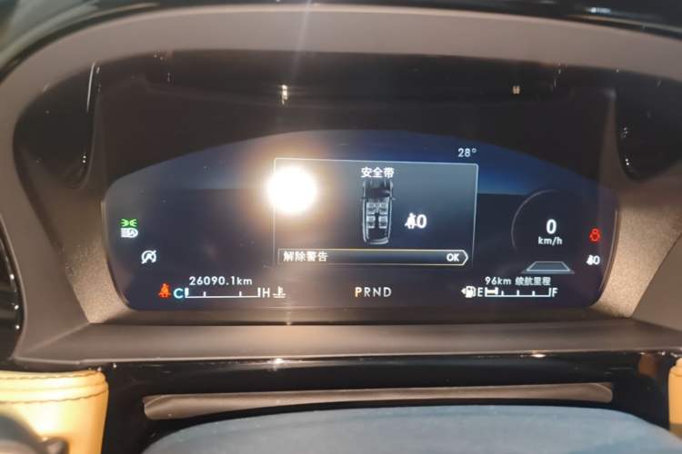 Used Lincoln Corsair 2022 2.0T Two-Wheel Drive Luxury Edition Instrument Cluster