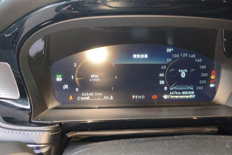 Used Lincoln Corsair 2022 2.0T Two-Wheel Drive Luxury Edition Instrument Cluster