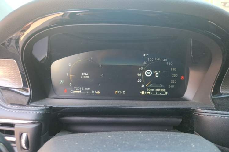 Used Lincoln Corsair 2022 2.0T Two-Wheel Drive Luxury Edition Instrument Cluster